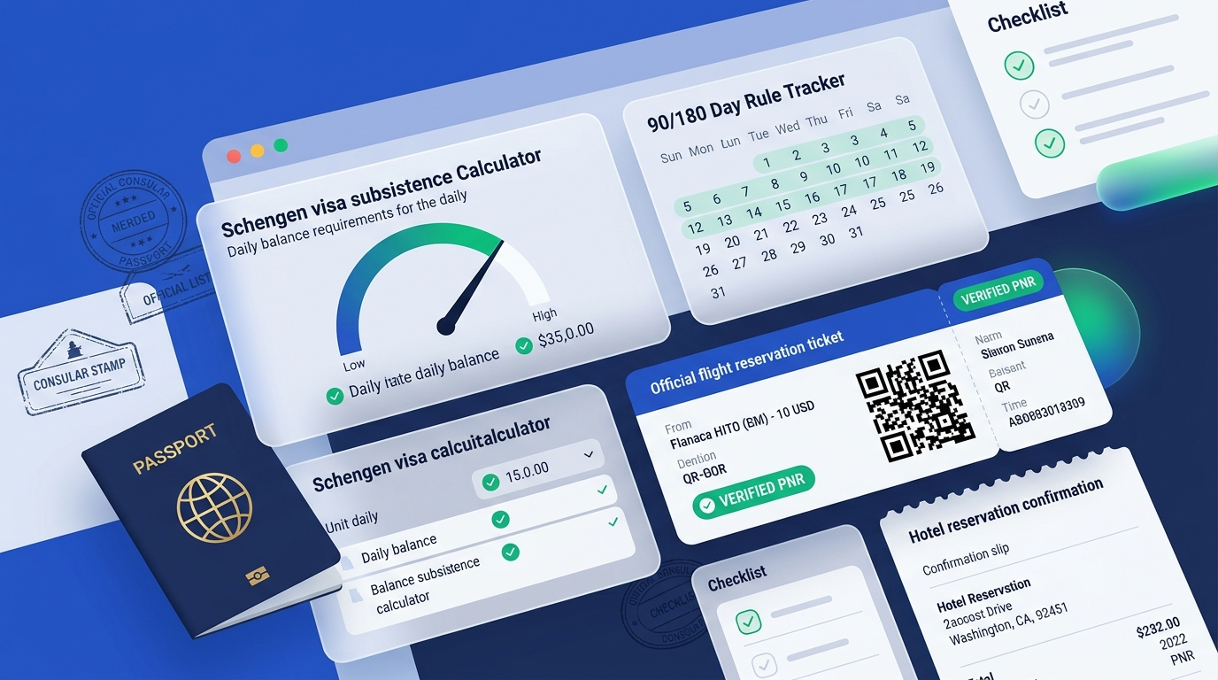 50+ Free Visa Calculators, Embassy Checklists & Nomad Planning Tools (2026 Guide) — Visa Guide