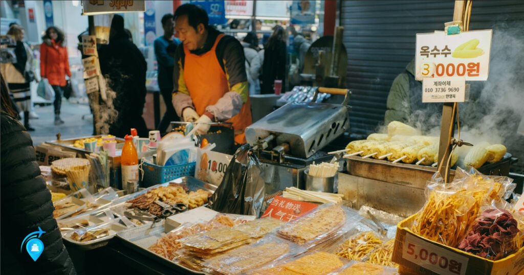 Iconic Delicacies In The Osaka Marketplace